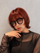 ヒール 銀座(heel) ショートウルフ×シアーオレンジ