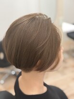 ココットヘアー(cocoto hair) 小顔見せショート×キャラメルベージュ