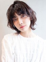 La fith hair link 瓢箪山店【ラフィス ヘアー リンク】【8月29日OPEN（予定）】&nbsp;【La fith】 ナチュラルマッシュウルフ×パーマ