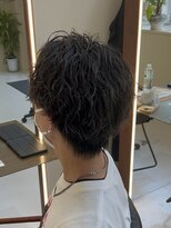 ラ ポルト ドゥ サワ(La Porte de SAWA) 緩めシャドウパーマ【メンズヘア/メンズカット/長野駅前】