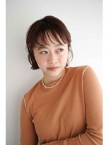 シェル 国分寺(shell)&nbsp;くびレイヤーエモージュグレージュカラーくびれショート/国分寺
