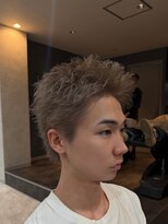 ブレイズ コクラ(BLAZE KOKURA)&nbsp;大人気ミルクティーベージュ×スパイキーショート
