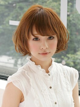 ライズヘアデザイン 竹ノ塚(RIZE HAIR DESIGN)の写真/【ハーブカラー(リタッチカラーのみ)+Cut¥4900～】刺激が少なく髪と頭皮に優しいオーガニック薬剤を使用◎