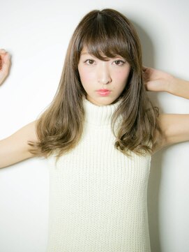 リリアン 青山(relian) ハニーベージュ毛先ふんわり軽めスタイル☆relian青山