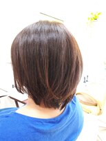 ラインズ美容室&nbsp;艶カラーレイヤーボブ