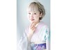 　訪問着着付け＋ヘアセット☆お太鼓のみ