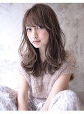 【 LOVELEY 】アンニュイカール×スモーキーグレージュ