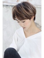 フォルテ ギンザ(FORTE GINZA) 【FORTE銀座】20代30代40代ミルクティーイメチェン夏ショート