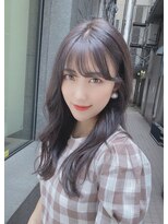 ユーフォリア 銀座(Euphoria)&nbsp;小顔大人かわいい無造作カールモカベージュ♪　担当 戸田