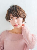 リトル クルク 銀座2号店(little×kuruku) フェミニンショートボブ