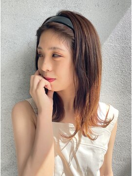 スイート ヘアデザイン(Suite HAIR DESIGN) 韓国ヘア カチューシャ アレンジ ヨシンモリ