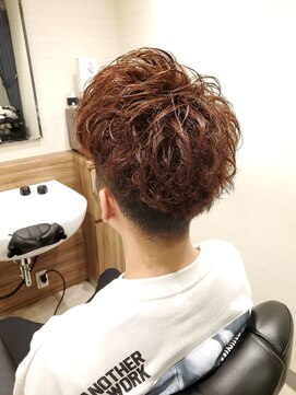 ネクサス 田町店 ツーブロすっきりマッシュパーマ<田町><芝浦>[理容室]