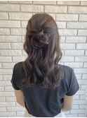 大人っぽいゆるお団子ヘア♪♪
