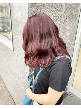 ラグ(RAG) カシスピンク