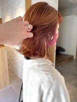 ニア 清澄白河(nir) 〈清澄白河 半個室〉キャロットオレンジ/インナーピンク