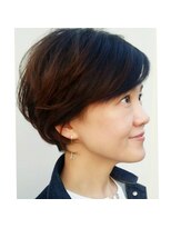 ヘアリゾート フロム ココ(HairResort fromCoCo)&nbsp;くせ毛を活かした大人女性のきれいめゆるふわショートボブ