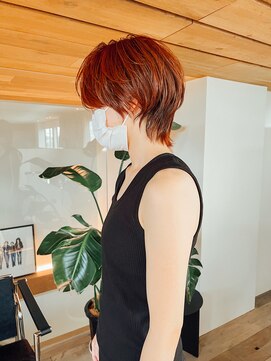 サーリー(SURLY) ショートウルフベリーショート小松菜奈マッシュショートボブ