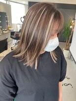 キング 梅田(K!ng)&nbsp;梅田ハイライトカラー梅田ミルクティーカラー梅田