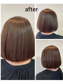 ルーチェ(luce) 髪質改善カラーヘアエステ 白髪ぼかし透明感カラー