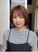 ボブ/外ハネ/簡単/20代/30代/高松/似合わせ/くびれ/丸顔