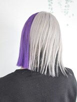 サニー 西中島店(sunny.)&nbsp;外ハネボブ/ツートン/イメチェン/ホワイトブロンド/美髪