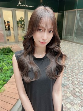 クム(kumu) 【kumu】韓国風レイヤー/ミルクティアッシュ/栄/名古屋