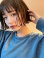 サンド ミュウ 横浜店(sand mieu)&nbsp;乾かしただけでまとまるし、巻きやすいボブカットが得意です