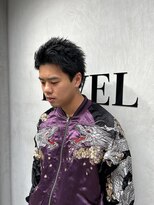 レベル 葛西店(LEVEL)&nbsp;オールバックショート　MEN'S HAIR　ベリーショート　葛西LEVEL