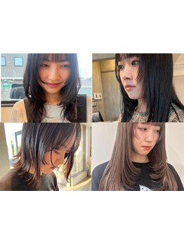 顔周りのカットで印象が変わる！表情が明るくなるような、あなたに一番似合うスタイルをご提案します♪