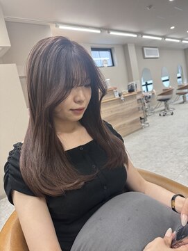 シカ 神戸三宮元町店(Cica) 韓国ヘア レイヤー くびれ 髪質改善 トリートメント 三宮