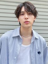 ツーダブル 豊中店(WW..) ツイストスパイラルパーマ波巻きスパイラル刈り上げマッシュ