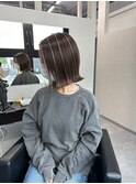 脱白髪染め/白髪ぼかし/脱白髪染めハイライト/髪質改善