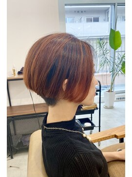 シャイバイブランチ(shy by branch) オレンジ×バレイヤージュ【良太】