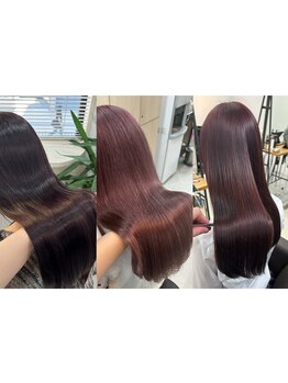"圧倒的艶髪"ダメージに合わせたトリートメント。ワンランク上のうる艶髪へ