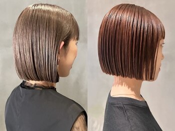 ハウ 心斎橋(how)の写真/シルエットまでに綺麗な自分に似合うショートならお任せください♪【ボブ/ブリーチ/レイヤー/縮毛矯正】