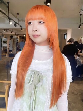 ニュート(Neut ) オレンジカラー/暖色カラー/オレンジベージュ/ブリーチカラー