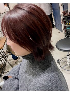 フェリア 渋谷(Feria) 【Feria 渋谷】ボブレイヤー×暖色カラー"Tsuyuki"