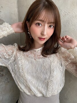 アマトウキョウ アユンチェ(AMA TOKYO×AYUNCHE) 韓国スタイル/ナチュラルくびれヘア_くびれ巻き_レイヤーカット