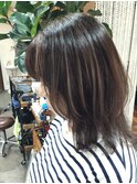 白髪ぼかしハイライト