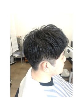 ユウスミ ツーブロックスタイル