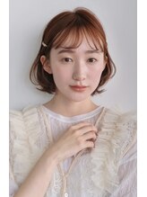 シア 表参道(SHEA.) ニュアンスパーマのボブ○。暖色カラー/前髪パーマ