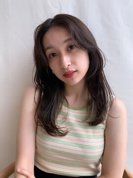 ルミ 上大岡店(Lumi) 顔型別ヘアスタイル特集/レイヤーカット/チェリーブラウン