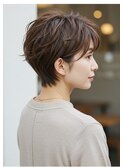 【nex表参道】くびれショート　くすみカラー　ボブ　