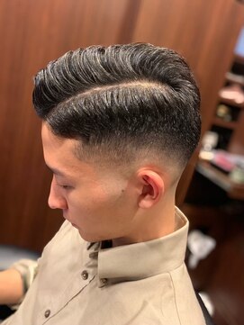 ヒロギンザ 仙台名掛丁店(HIRO GINZA) 仙台 サイドパート バーバー