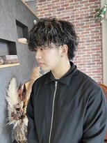 髪屋 紬&nbsp;メンズ/メンズパーマ/メンズカット/波巻きパーマ