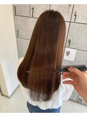 髪質改善ストレート
