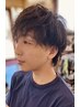 【当店人気NO.2】メンズカット+シェービング(眉毛カット込)　￥3500