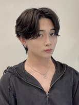 ビューエヒメ(VIEW EHIME)&nbsp;韓国フェザーショートブルーブラック10代20代30代