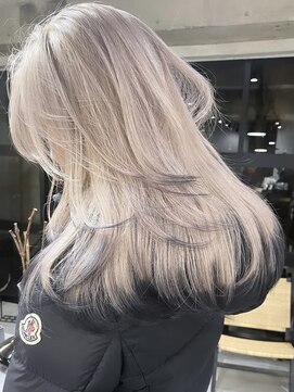 ラキング ギンザ トウキョウ(LAKING GINZA) くびれヘア/アプリコットオレンジ/夏/ハイライトカラー[銀座駅]