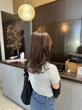 アールトゥーヘアー(art To Hair) ベージュカラー/マロンベージュ/ミディアム/30代/40代/50代